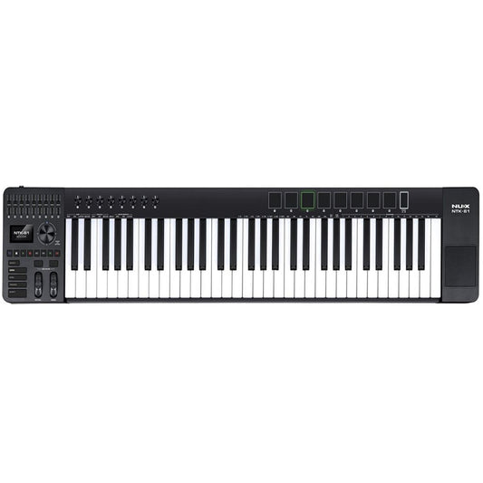 Teclado Controlador Midi Nux Ntk-61 De 61 Teclas