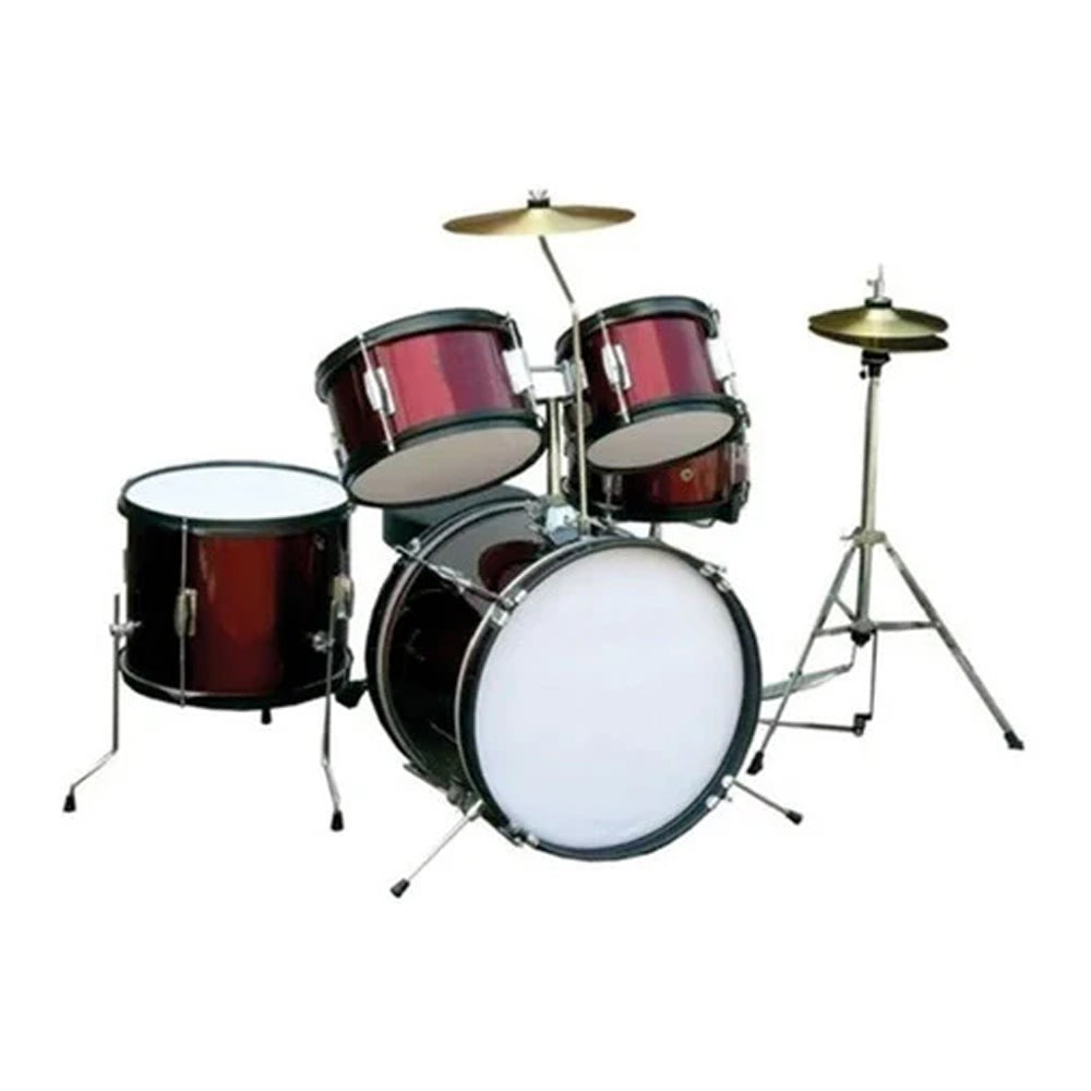 Bateria Junior Niño 5 Piezas Baqueta Platillo Silla