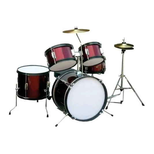 Bateria Junior Niño 5 Piezas Baqueta Platillo Silla