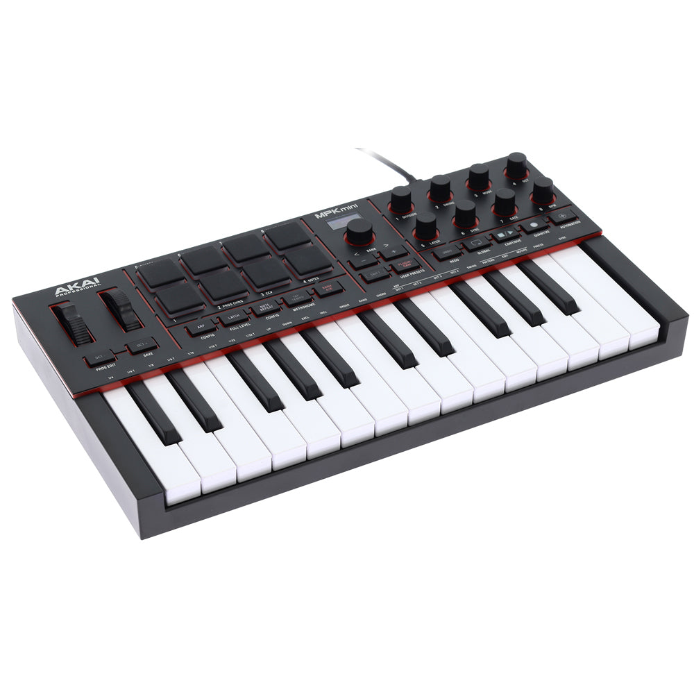 Teclado Controlador Akai Mpk Mini IV 25 Teclas - Usb