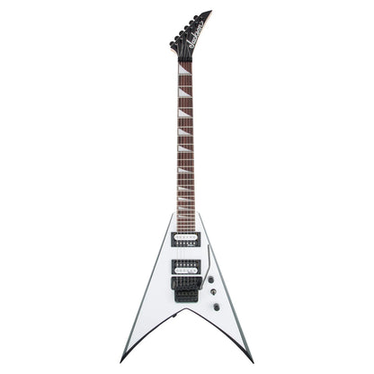 Guitarra Eléctrica Jackson Js Series King V Js32 Blanco Con Biseles Negros