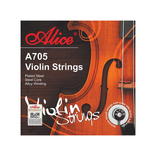Encordado Violin Alice A705 Semiprofesional 3/4--4/4