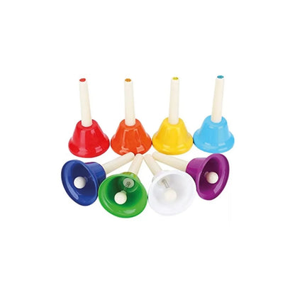 Juego De Campanas De Mano Timbre 8 Notas