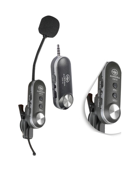 Micrófono Sistema Inalámbrico Para Saxofón Aurora Xw-6