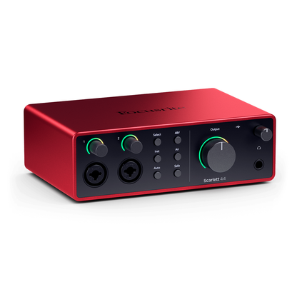 Interfaz De Audio Scarlett 4i4 4TH GEN Focusrite