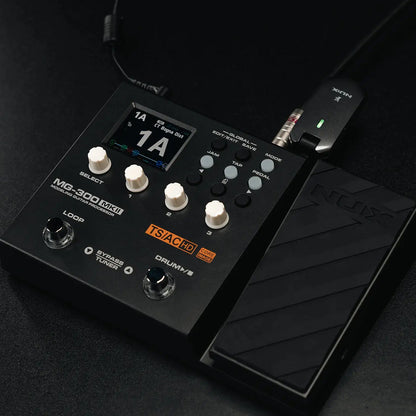 Pedalera Multi-efectos Para Guitarra Eléctrica Nux Mg-300 MKII