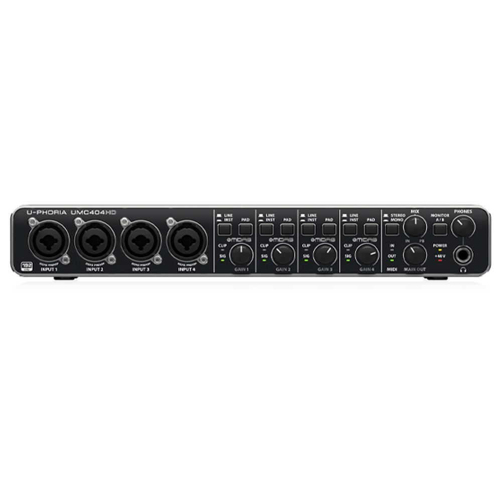Interfaz De Audio Behringer U-phoria Umc404hd - Interface