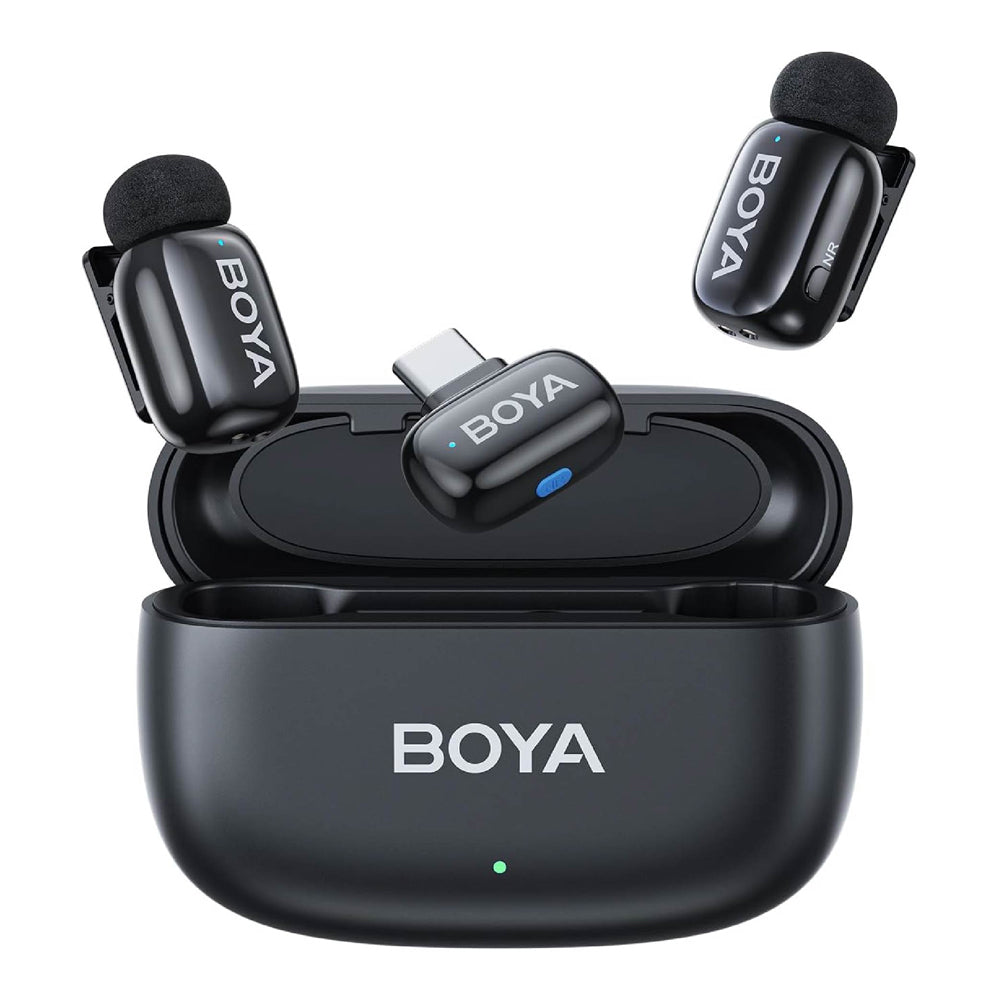 MICRÓFONO INALÁMBRICO BOYA MINI-14 DOBLE USB-C 2,4 GHZ