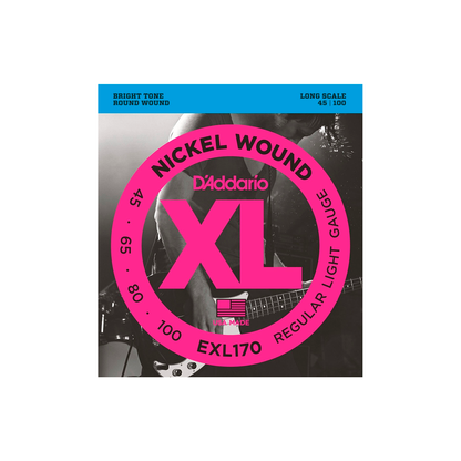 Encordado D'Addario D'Addario XL EXL170 Bajo 4 Cuerdas