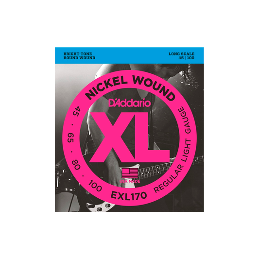 Encordado D'Addario D'Addario XL EXL170 Bajo 4 Cuerdas