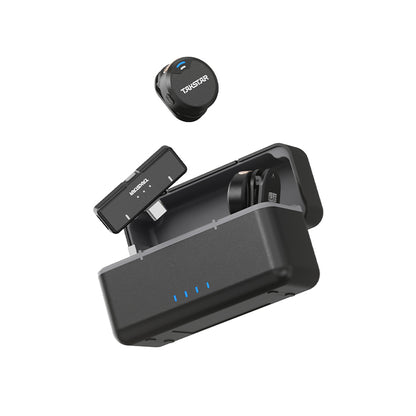 Micrófono Dual De Grabación De Solapa Inalámbrico Takstar V2