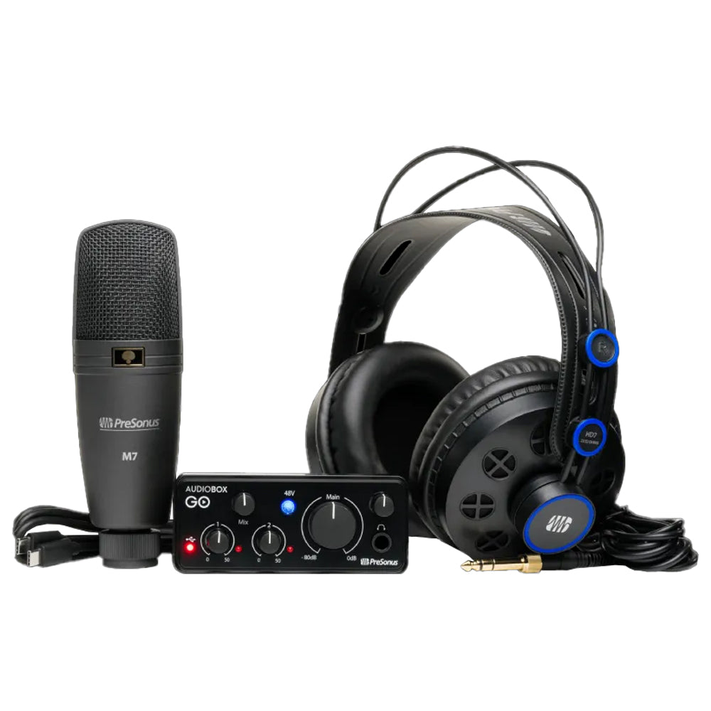 Kit Combo De Grabación Audiobox Go Creator Bundle