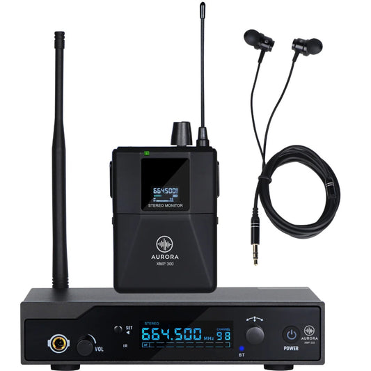 Sistema De Monitoreo Inalámbrico Uhf Aurora Xmp 300