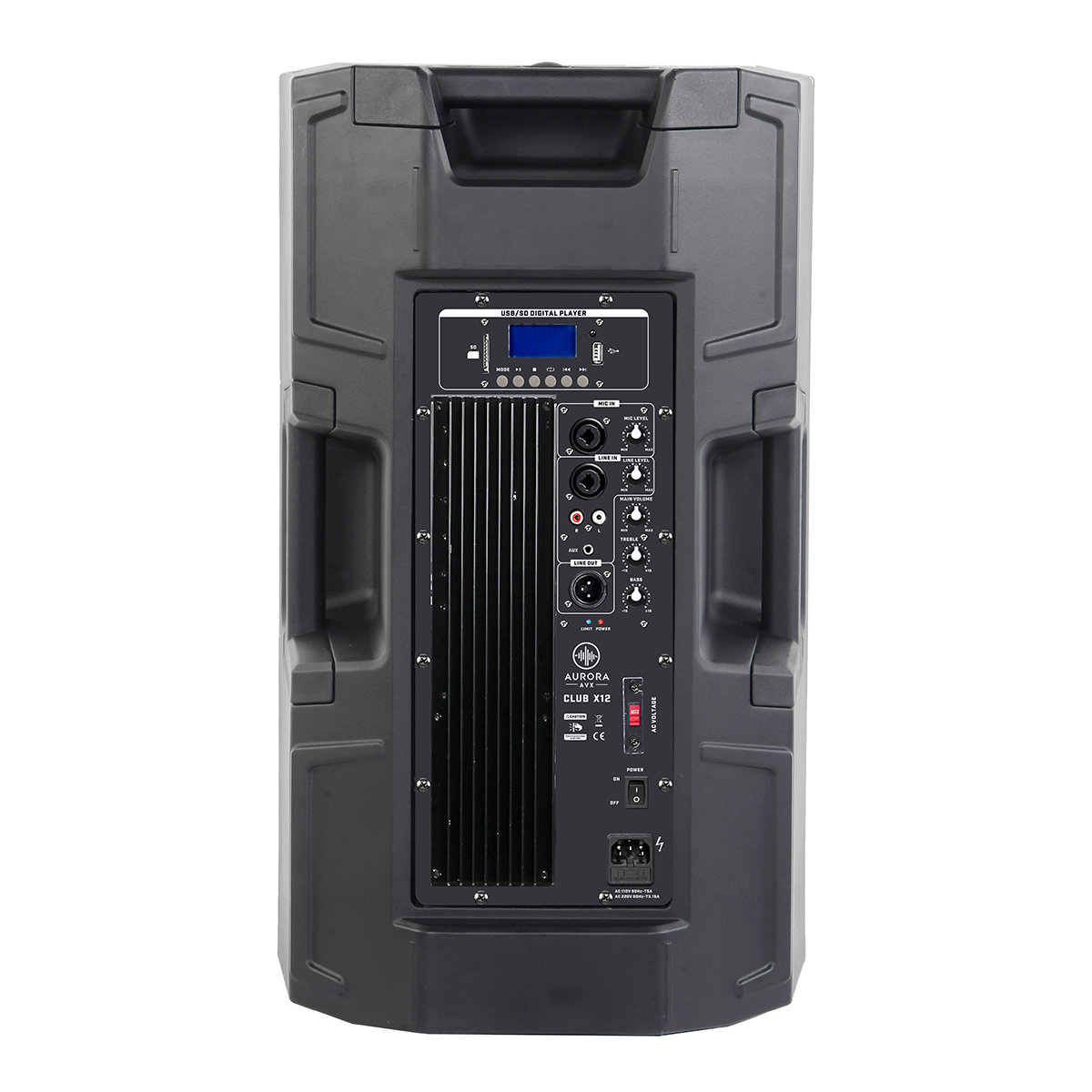 Cabina Parlante Altavoz Activo Aurora Avx Club 12 - 750w