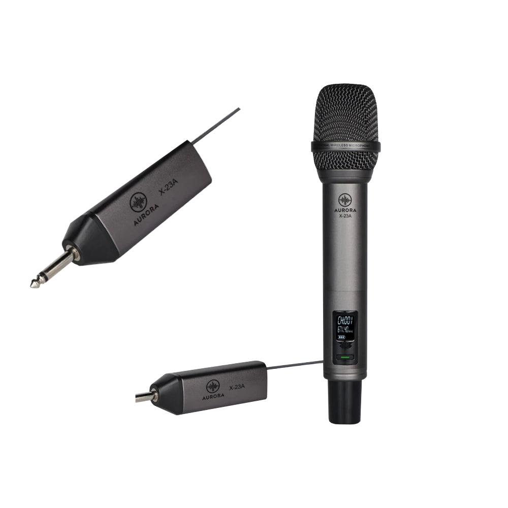 Sistema Inalámbrico Para Micrófono Aurora X-23a