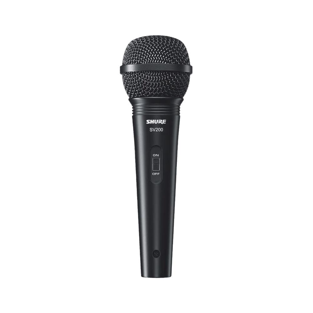 Micrófono Shure Sv200 Dinámico Cardioide Negro + Cable