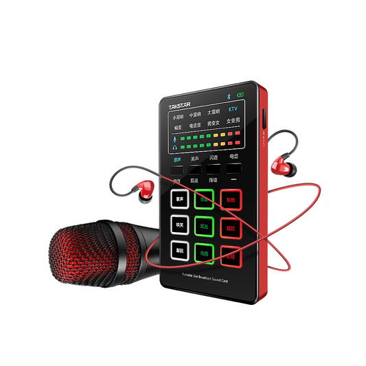 Combo De Grabación Para Streaming Mini Set Takstar Mx1