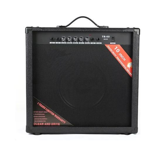 Amplificador De Bajo Eléctrico Deviser Tb-60 Orange
