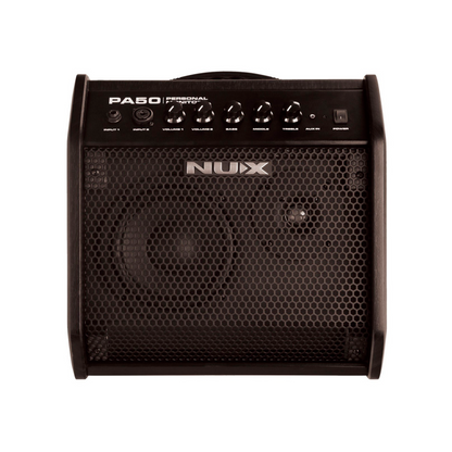 Amplificador de monitorización personal NUX PA-50 para guitarra eléctrica 50WTTS
