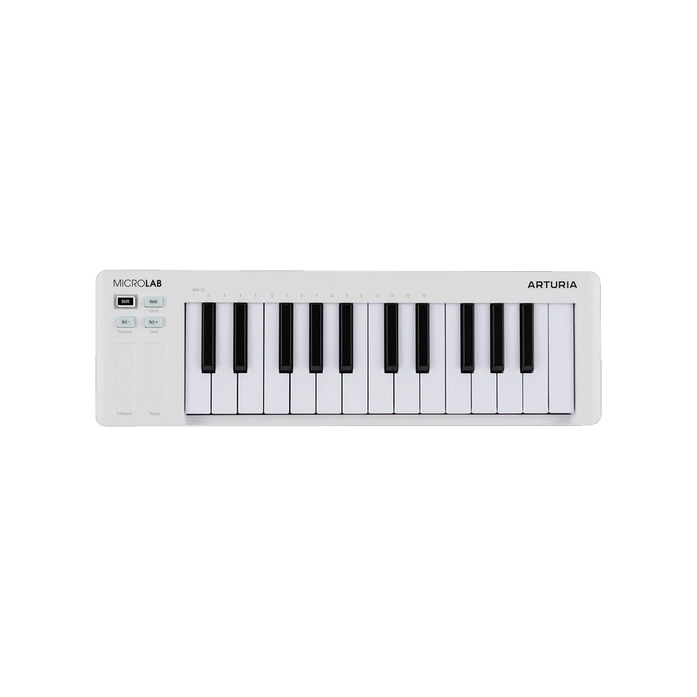 Teclado Controlador Midi Arturia Microlab Mk3 De 25 Teclas