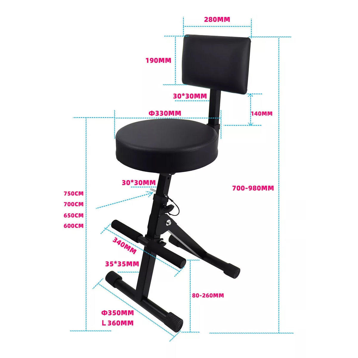 Silla De Músico Para Instrumentos Musicales