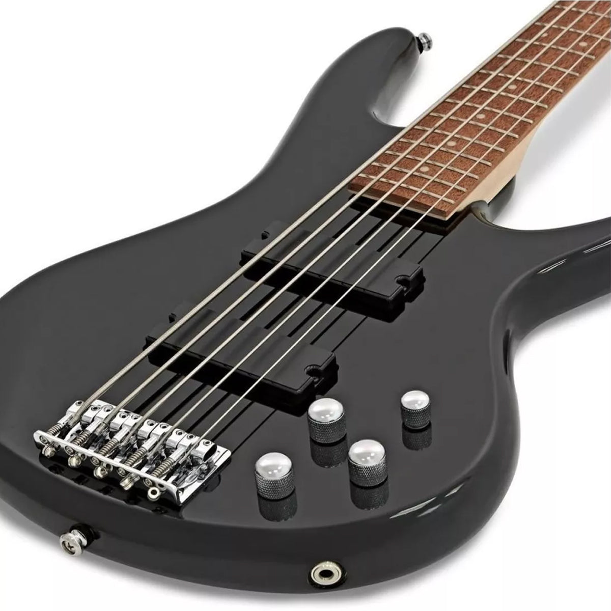 Bajo Electrico 5 Cuerdas Ibanez Gsr-205 Negro + Estuche Semi
