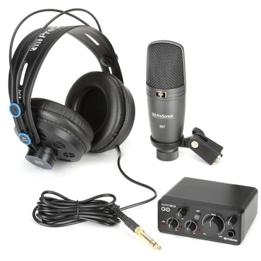 Kit Combo De Grabación Audiobox Go Creator Bundle