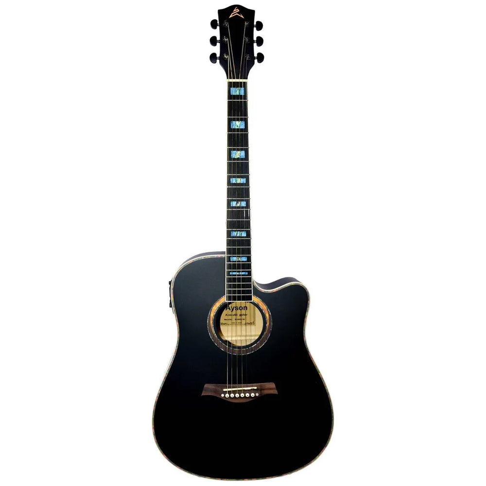 Guitarra Electroacústica Ayson Bl380 6 Cuerdas