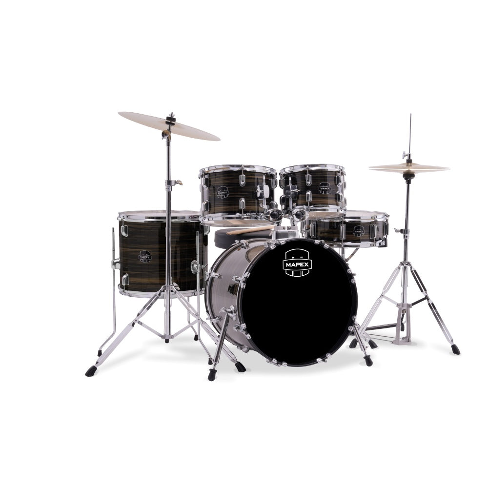 Batería Acústica Mapex Comet Cm5295ftc + Platillo + Silla
