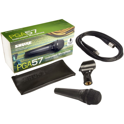Micrófono Dinámico Shure Pga57 Cardioide Para Instrumento