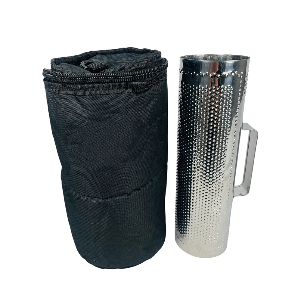 Guiro Carrasca Guacharaca Metálico #6 + Trinche + Estuche