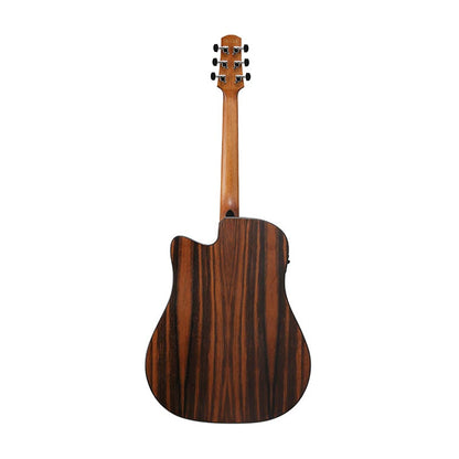 Guitarra Electroacústica Ibanez Aad70ce-tbn - 6 Cuerdas
