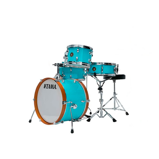 Bateria Tama Club Jam Ljk48H4-Aqb Azul Aqua Blue Gloss