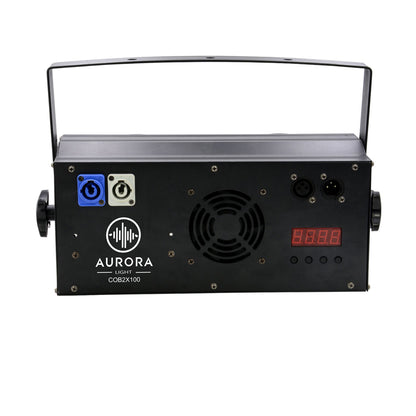 Luz Par Led 2 Focos Profesional Aurora Cob2x100 100w