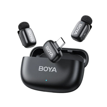MICRÓFONO INALÁMBRICO BOYA MINI-14 DOBLE USB-C 2,4 GHZ