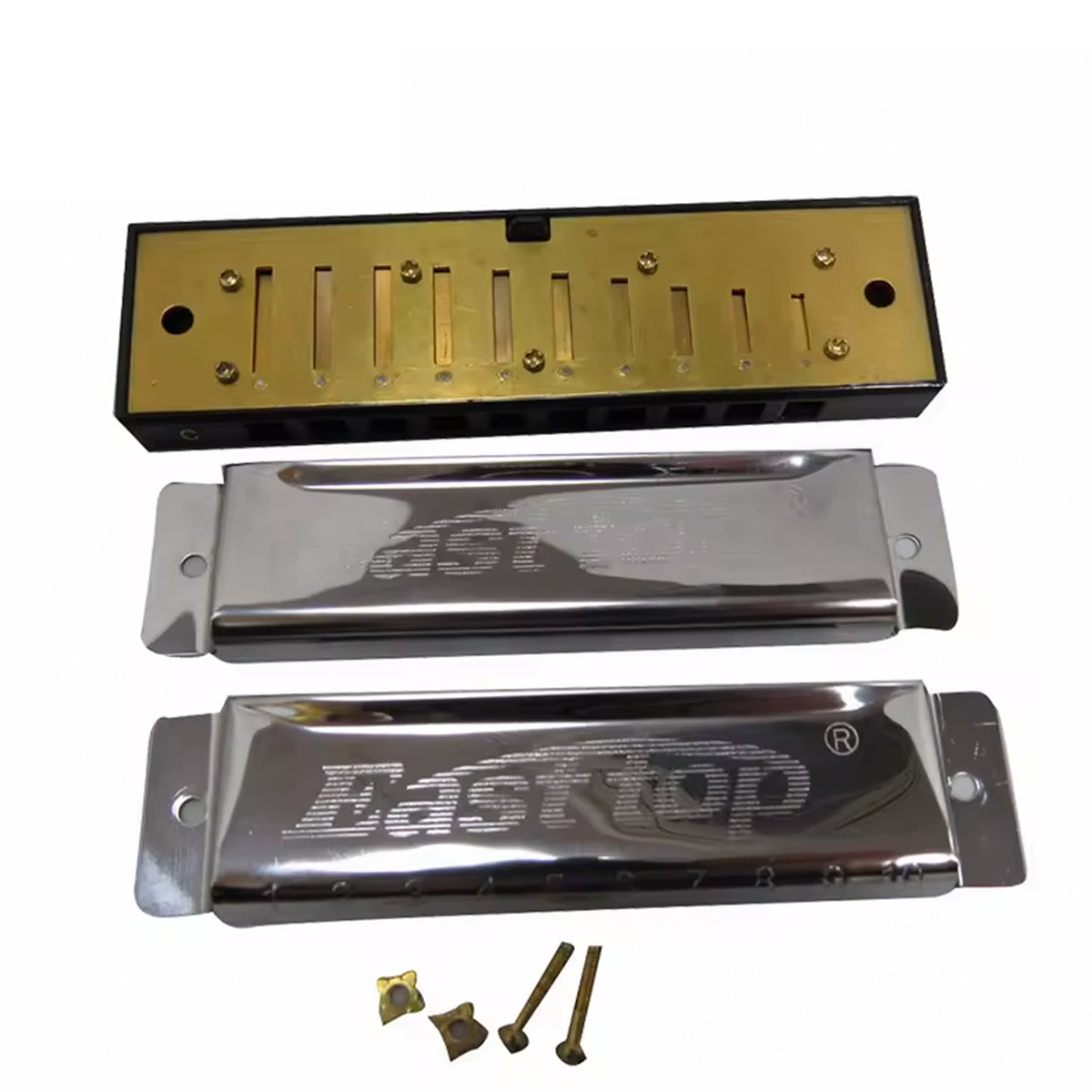 Armónica Easttop T10-4 - 10 Agujeros Clave En C