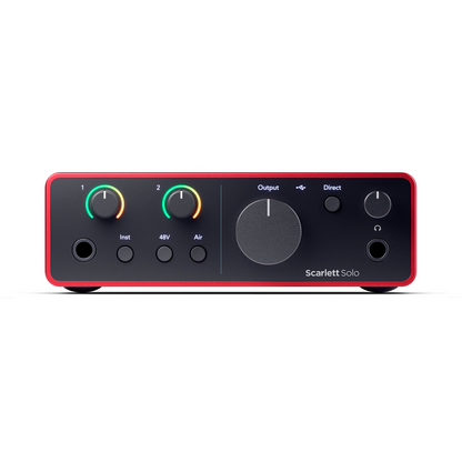 Interfaz De Audio Scarlett Solo 4TH GEN Focusrite