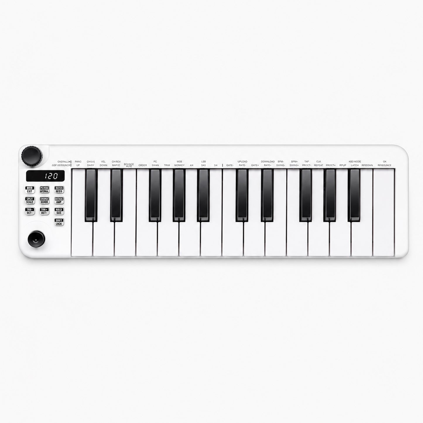 Controlador Teclado Midi Usb Meike M25 25 Teclas