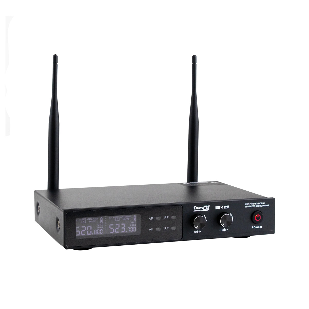 Micrófono Inalámbrico Doble De Mano Pro Dj Uhf-112m