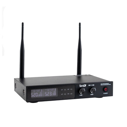 Micrófono Inalámbrico Doble De Mano Pro Dj Uhf-112m