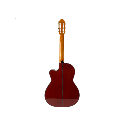Guitarra Acústica Tapa En Cedro Macizo Gálica 38'' (96.5cm) CG-201 + Accesorios