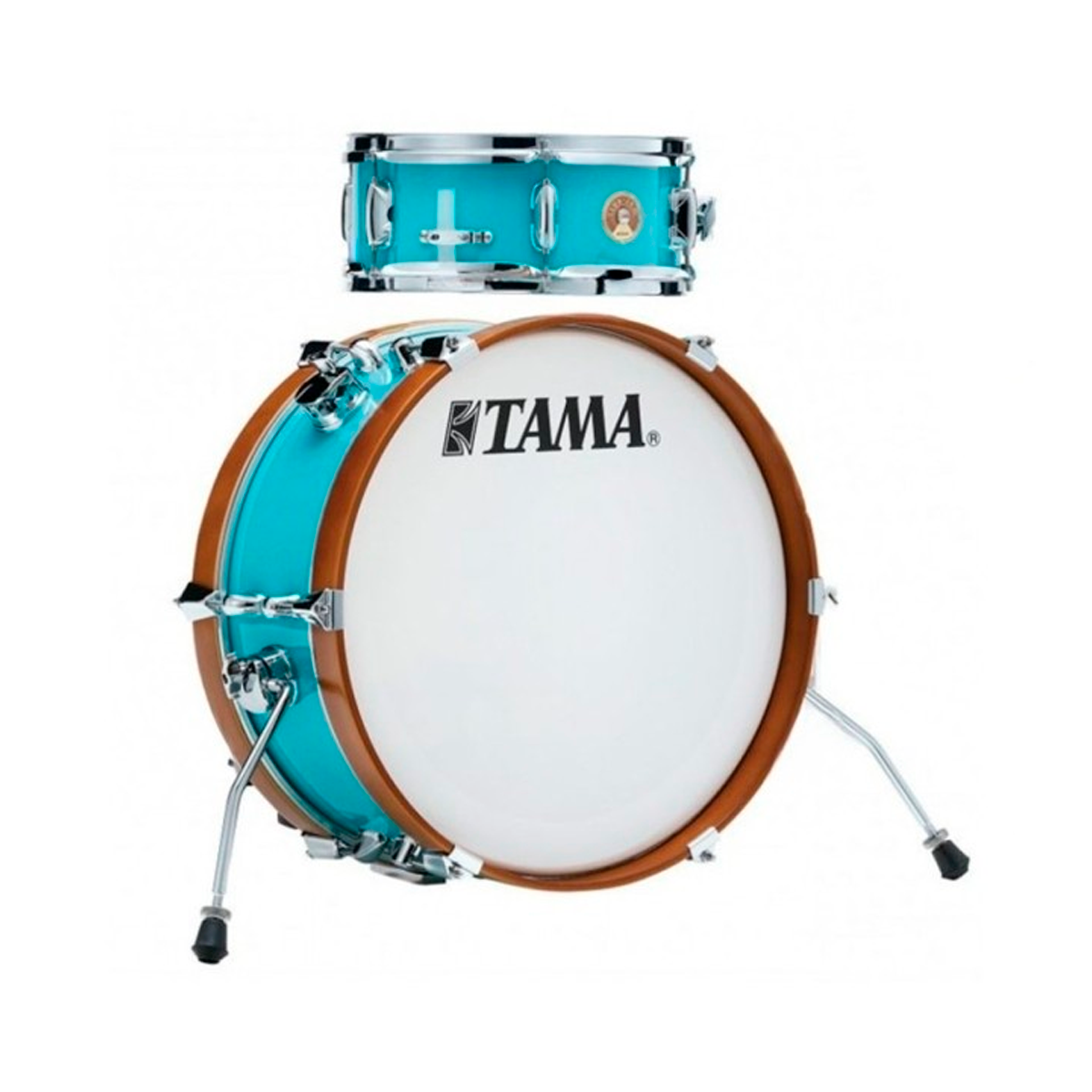 Bateria Tama Club Jam Ljk48H4-Aqb Azul Aqua Blue Gloss