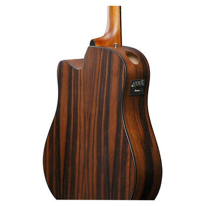Guitarra Electroacústica Ibanez Aad70ce-tbn - 6 Cuerdas