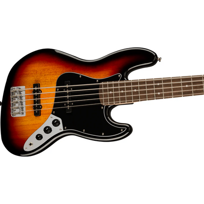 Bajo Eléctrico de 5 Cuerdas Squier Affinity Series Jazz Bass V Sunburst Laurel