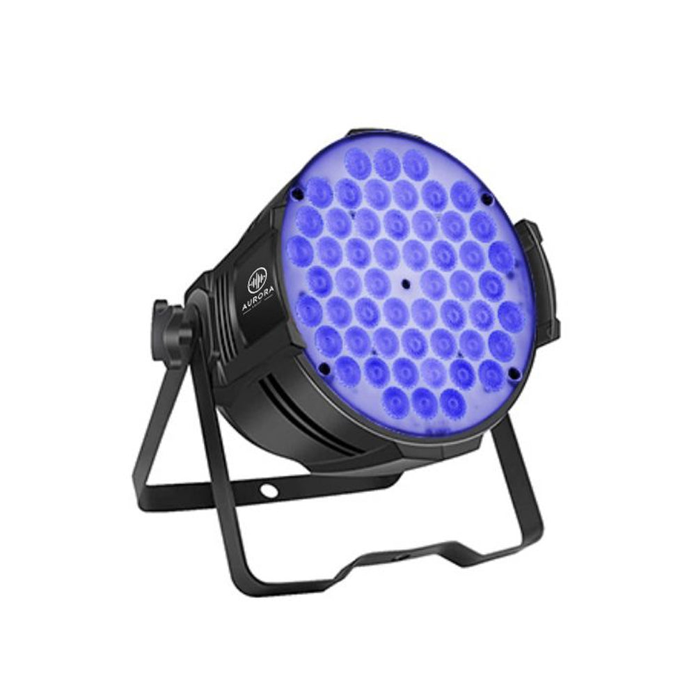 Luz Par Led Audiorítmica Aurora Lpc007 Rgb De 54 X 3w