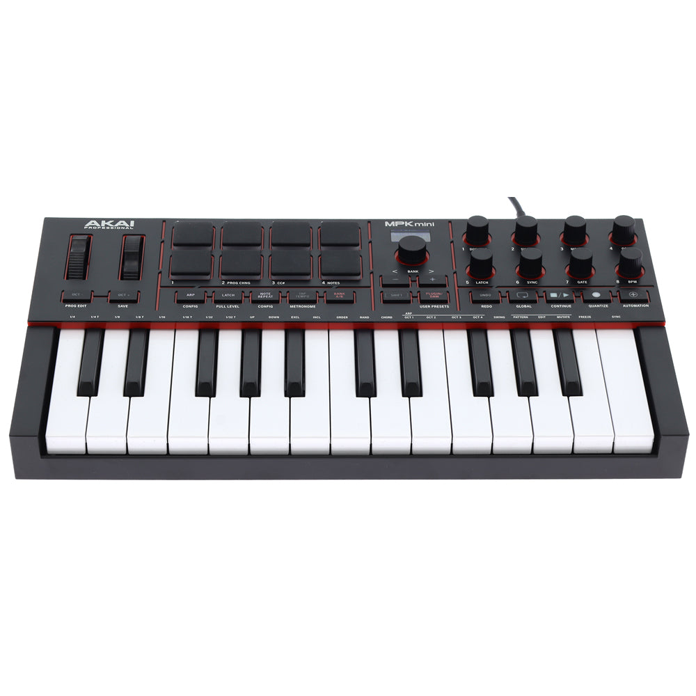 Teclado Controlador Akai Mpk Mini IV 25 Teclas - Usb