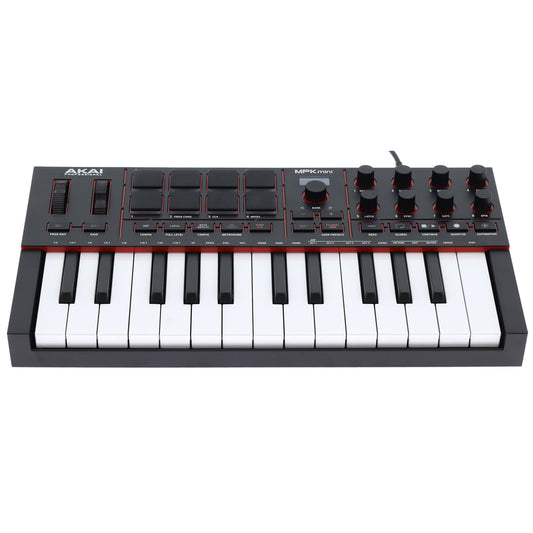 Teclado Controlador Akai Mpk Mini IV 25 Teclas - Usb