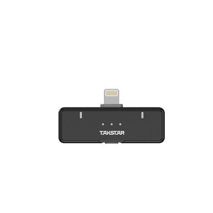 Micrófono Dual De Grabación De Solapa Inalámbrico Takstar V2