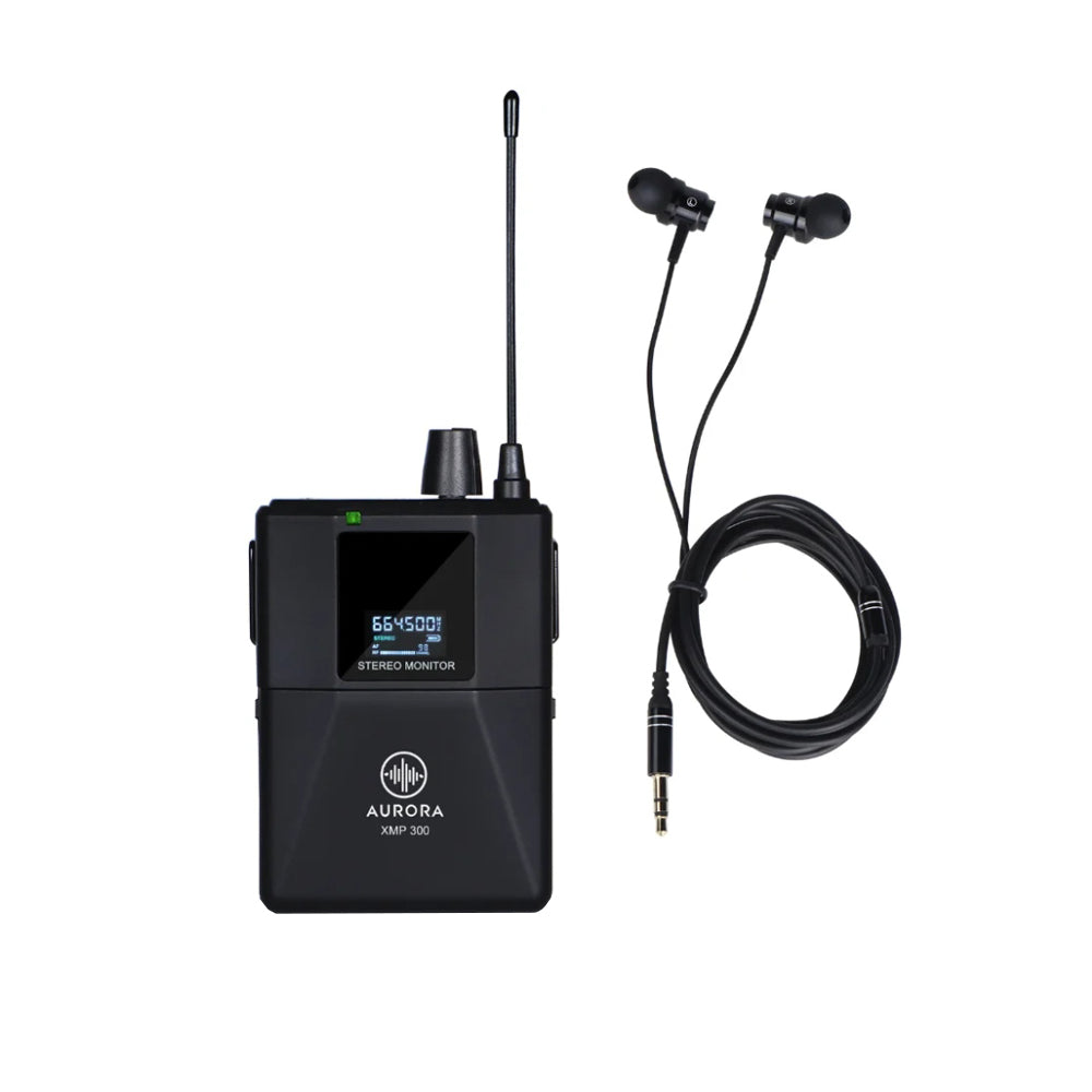 Sistema De Monitoreo Inalámbrico Uhf Aurora Xmp 300
