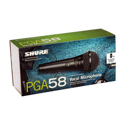 Micrófono Shure Pg Alta Pga58-xlr Dinámico Cardioide